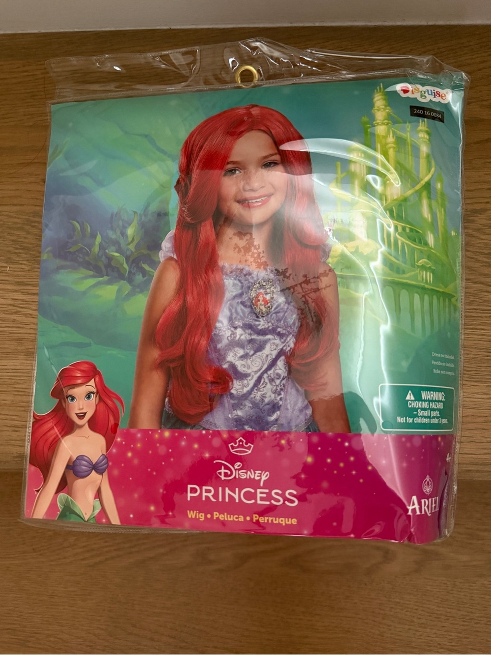 Disguise Kids Red Ariel Wig Disney Princess Costume Accessory